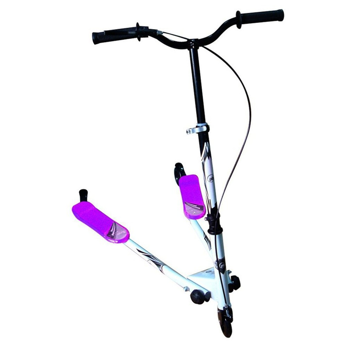 HULAJNOGA TRIKE JUNIOR 125MM BIAŁO-FIOLETOWA POWERBLADE