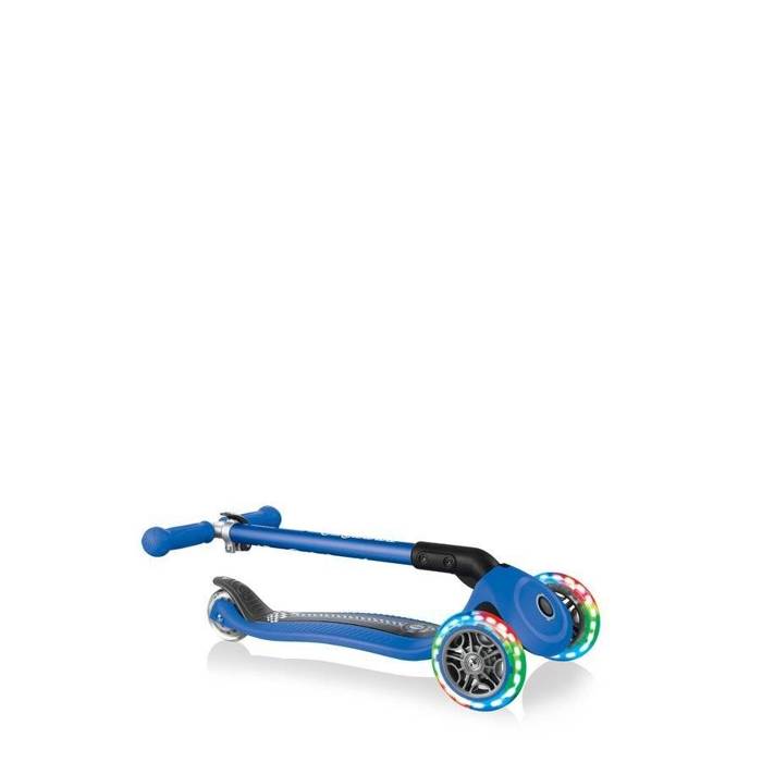 Hulajnoga 3-kołowa Globber Primo Foldable Fantasy Lights / Navy Blue - Racing 434-100