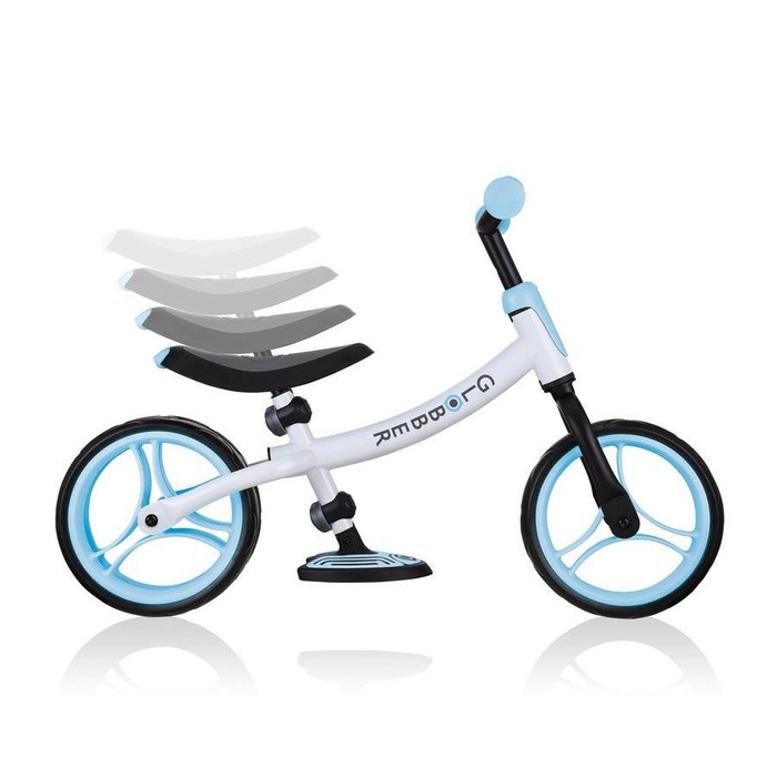 Rowerek biegowy Globber GO Bike DUO / Pastel Blue 614-201